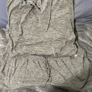 Gray Hoodie and Joggers Set